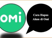 Cara Hapus Akun di Omi