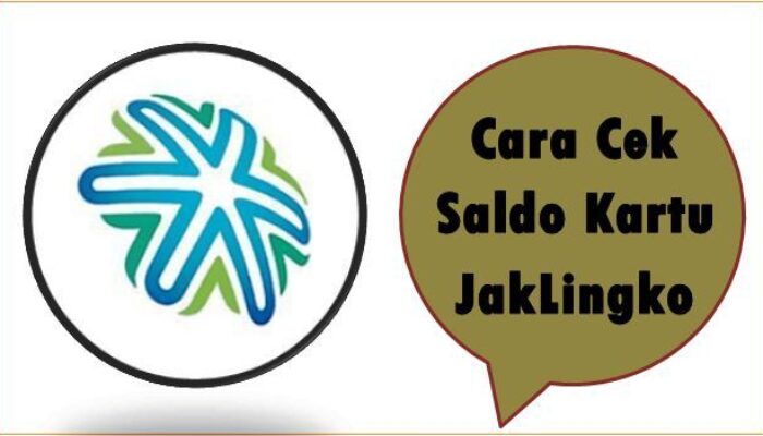 Cara Cek Saldo Kartu JakLingko