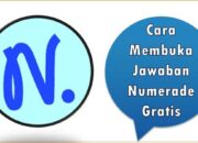 Cara Membuka Jawaban Numerade Gratis