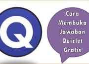 Cara Membuka Jawaban Quizlet Gratis