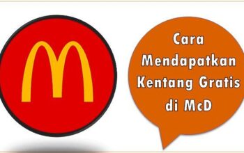 Cara Mendapatkan Kentang Gratis di McD