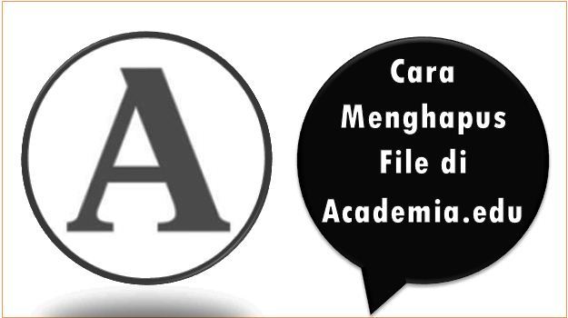 Cara Menghapus File di Academia.edu