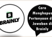 Cara Menghapus Pertanyaan dan Jawaban di Brainly