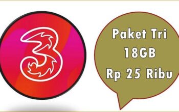 Paket Tri 18GB Rp 25 Ribu