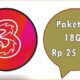 Paket Tri 18GB Rp 25 Ribu