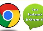 Cara Bookmark di Chrome HP