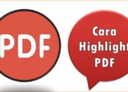 Cara Highlight PDF