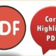 Cara Highlight PDF