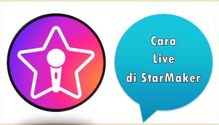 Cara Live di StarMaker