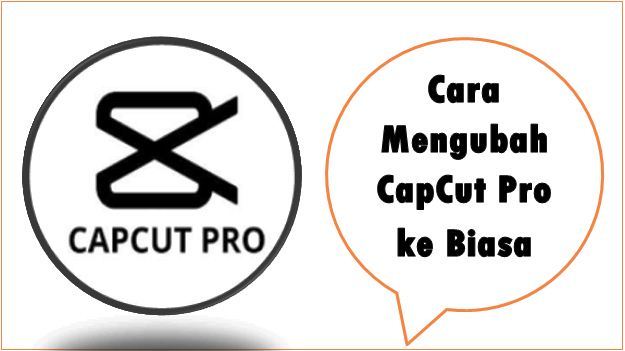 Cara Mengubah CapCut Pro ke Biasa