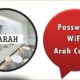 Password WiFi Arah Coffee