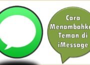 Cara Menambahkan Teman di iMessage