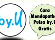 Cara Mendapatkan Pulsa by.U Gratis