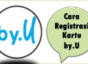Cara Registrasi Kartu by.U