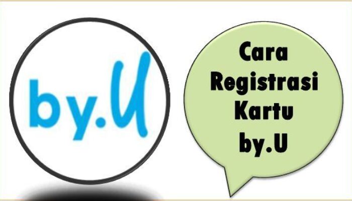 Cara Registrasi Kartu by.U
