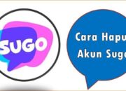Cara Hapus Akun Sugo