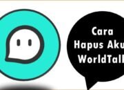 Cara Hapus Akun WorldTalk