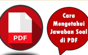 Cara Mengetahui Jawaban Soal di PDF