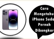 Cara Mengetahui iPhone Sudah Pernah Dibongkar