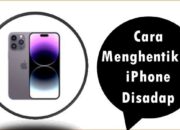 Cara Menghentikan iPhone Disadap
