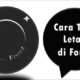 Cara Tata Letak di Fomz