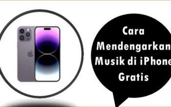 Cara Mendengarkan Musik di iPhone Gratis