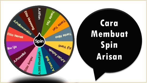 Cara Membuat Spin Arisan