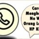 Cara Menghapus No WA Orang Lain di HP Kita