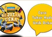 Cara Tukar Kode Unik Deka