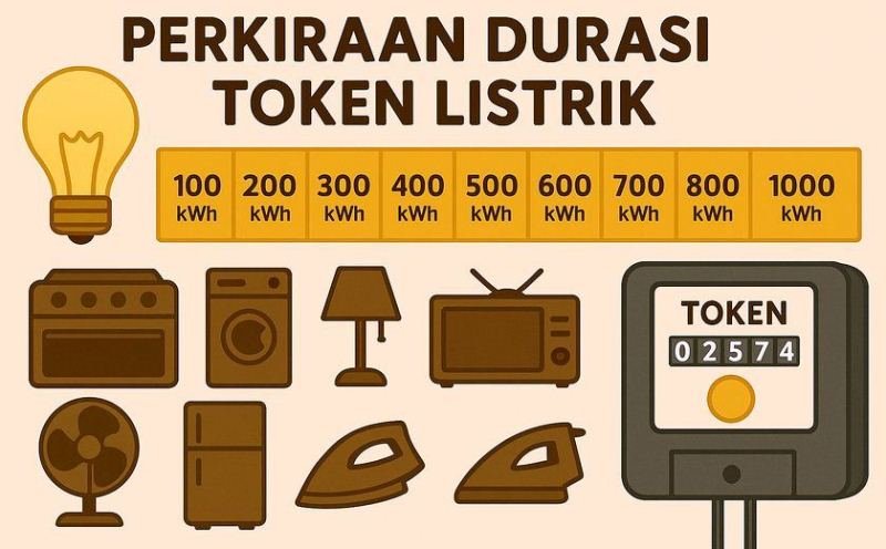 Perkiraan Durasi Pemakaian Token Listrik