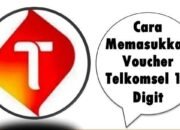 Cara Memasukkan Voucher Telkomsel 17 Digit