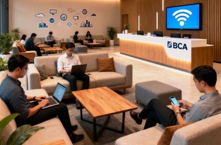 Akses Wifi BCA Lounge