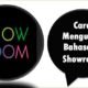 Cara Mengubah Bahasa di Showroom