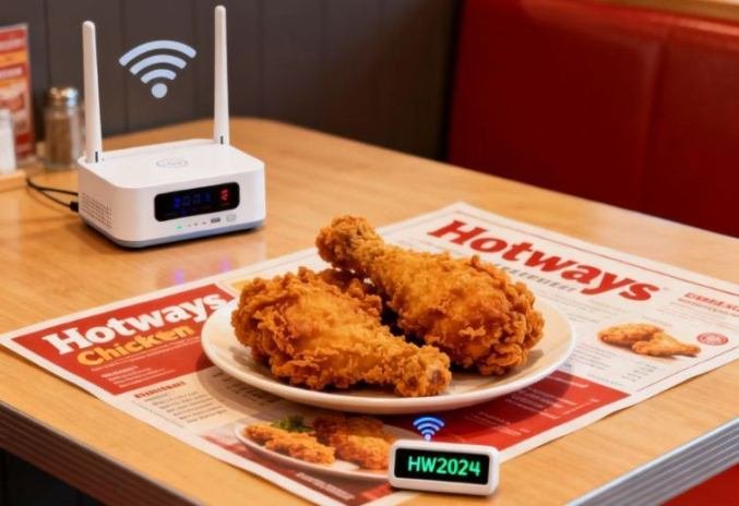 Ilustrasi Hotways Chicken