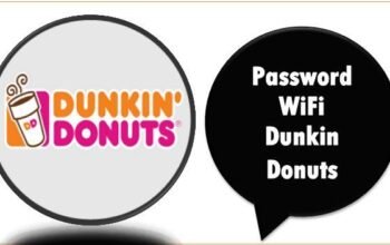Password WiFi Dunkin Donuts
