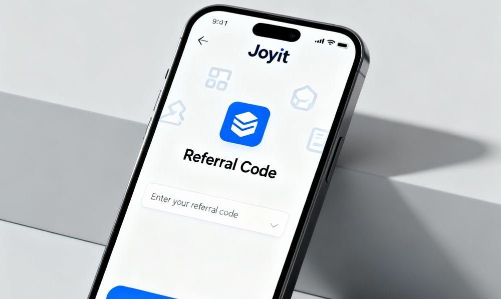 Ilustrasi Refferal Code Joyit