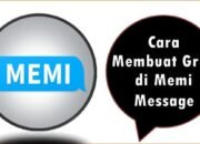 Cara Membuat Grup di MemiMessage