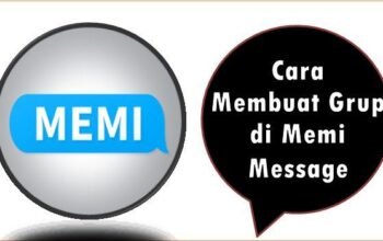 Cara Membuat Grup di MemiMessage