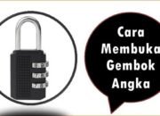 Cara Membuka Gembok Angka yang Lupa