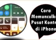 Cara Memunculkan Pusat Kontrol di iPhone