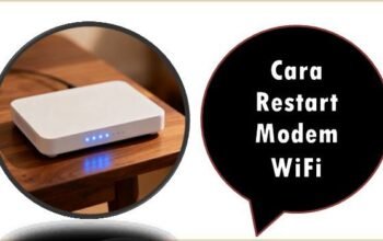 Cara Restart Modem WiFi