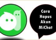 Cara Hapus Akun MiChat