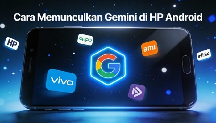 Cara Memunculkan Gemini di HP