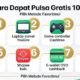Pulsa Gratis 100 Ribu