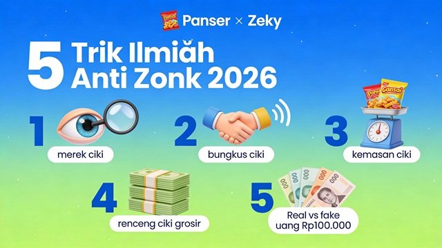 Trik Mendapatkan Ciki Berhadiah Uang 100