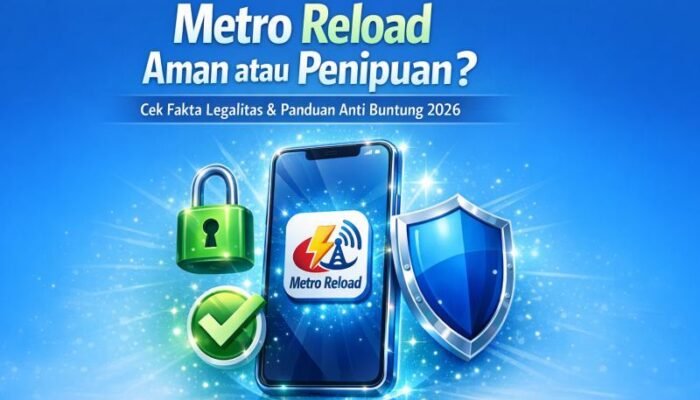 Aplikasi Metro Reload Aman atau Penipuan?