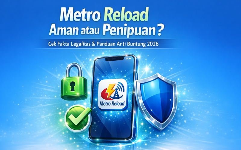 Aplikasi Metro Reload Aman atau Penipuan?