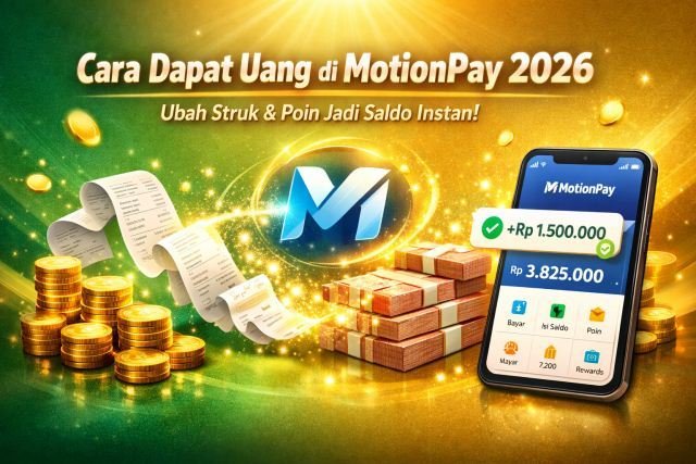 Cara Dapat Uang di MotionPay