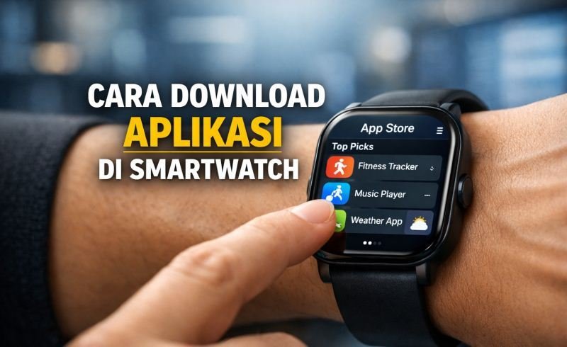 Cara Download Aplikasi di Smartwatch