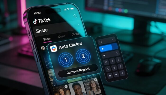 Cara Hapus Postingan Ulang TikTok Otomatis dengan Auto Clicker